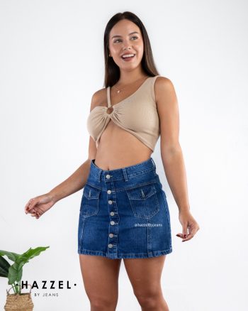 Falda Botonera